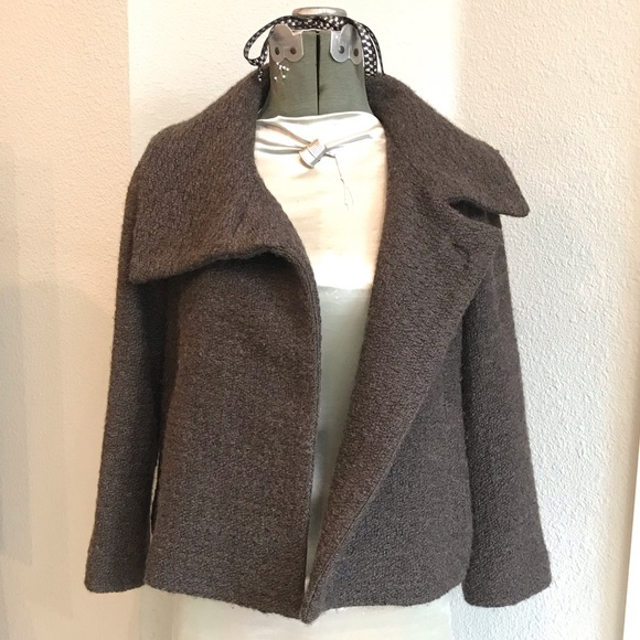 Banana Republic 100% Wool Boucle Jacket Size 2 - Picture 1 of 6